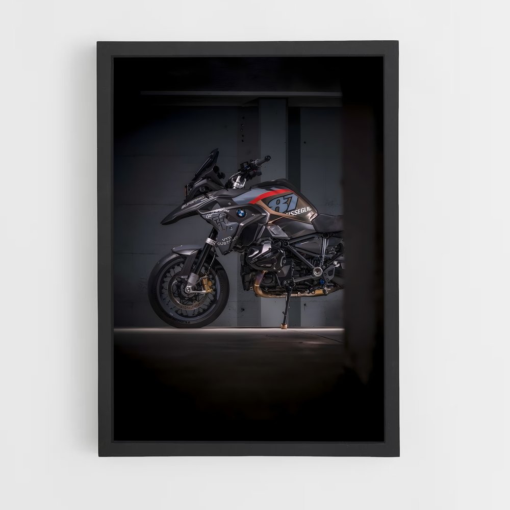 Poster Garage R1250 – affiche BMW Motorrad (vue 2)